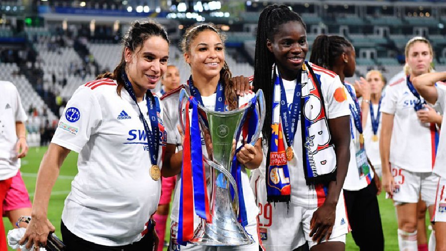 ĐT nữ Pháp triệu tập 5 sao vừa vô địch cúp C1 châu Âu đá giao hữu với Việt Nam