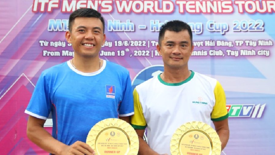 Hoàng Nam và Quốc Khánh giành ngôi á quân đôi nam giải M15 Hải Đăng Cup tuần 3