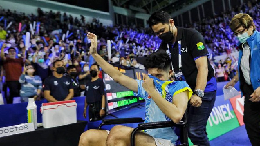 Tay vợt Indonesia quấy rối tình nguyện viên SEA Games gặp quả báo
