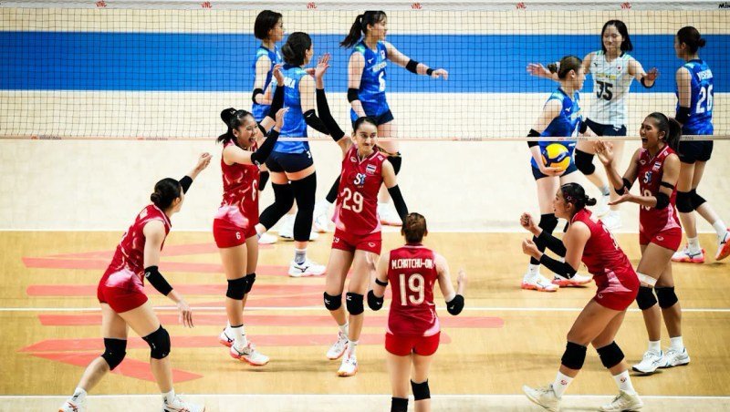 Tuyển bóng chuyền nữ Thái Lan thua đau trước Nhật Bản ở Volleyball Nations League 2025