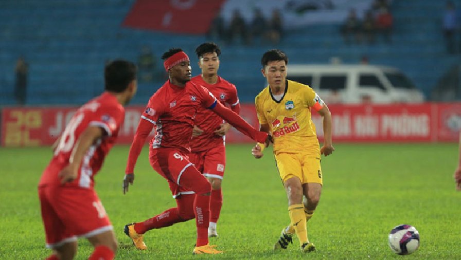 Diego Fagan khoác áo Nam Định ở giai đoạn hai V.League 2022