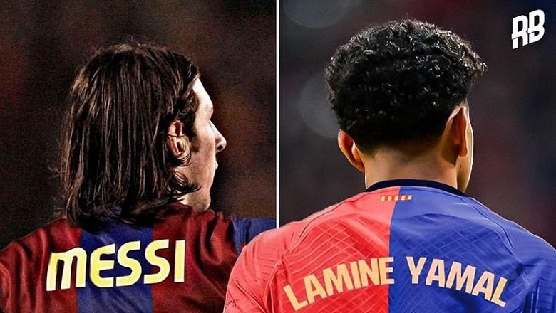 Lamine Yamal chính thức tiếp quản số áo của Messi ở Barcelona