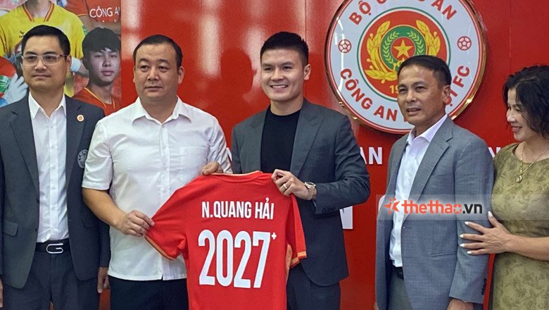Quang Hải chính thức ký hợp đồng mới, chưa vội cam kết trọn đời với CLB Công an Hà Nội