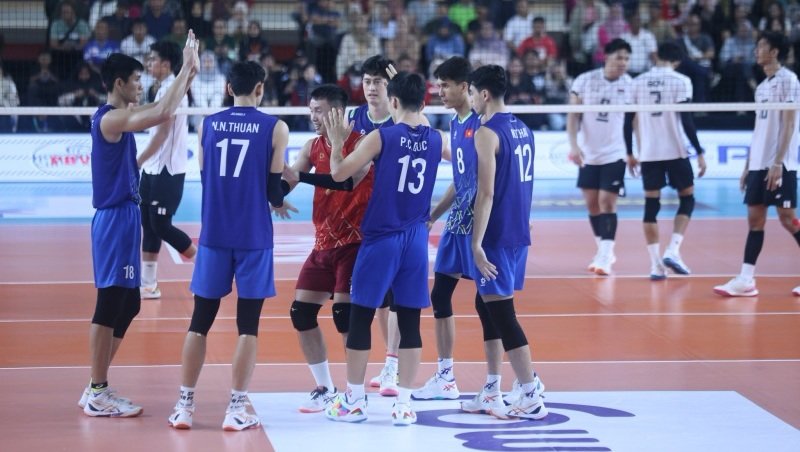 Kết quả bóng chuyền nam SEA V.League 2025 hôm nay 18/7
