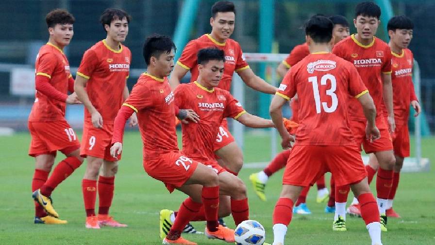 ĐT Việt Nam chỉ có một buổi tổng duyệt duy nhất chuẩn bị cho VL World Cup 2022