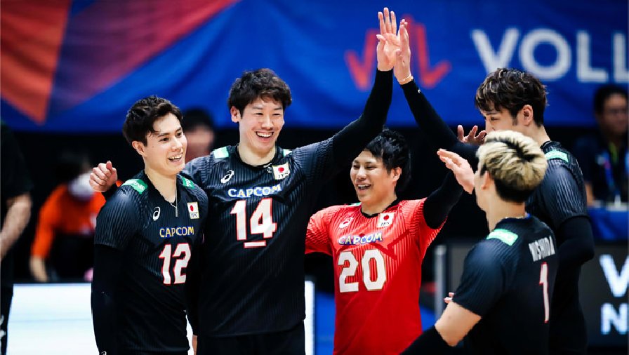 Tuyển bóng chuyền nam Nhật Bản mang dàn siêu sao dự giải Vô địch châu Á 2023