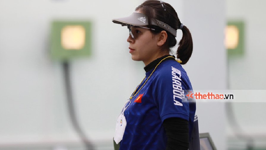 Xạ thủ Trịnh Thu Vinh giành vé dự Olympic Paris 2024 đầy kịch tính