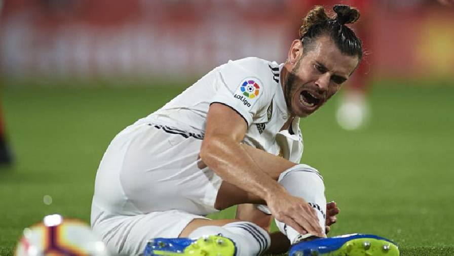 Bale chấn thương lần thứ 24 kể từ khi khoác áo Real Madrid