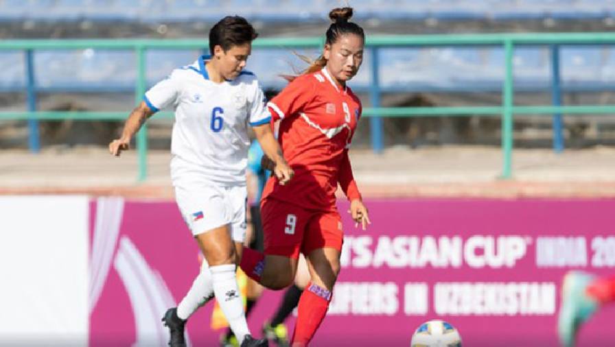 Philippines thắng ngược Nepal tại vòng loại Asian Cup nữ khi ghi 2 bàn ở phút 90