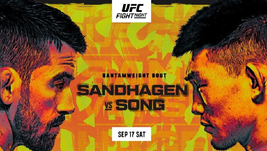 Lịch thi đấu UFC Fight Night: Sandhagen vs Song