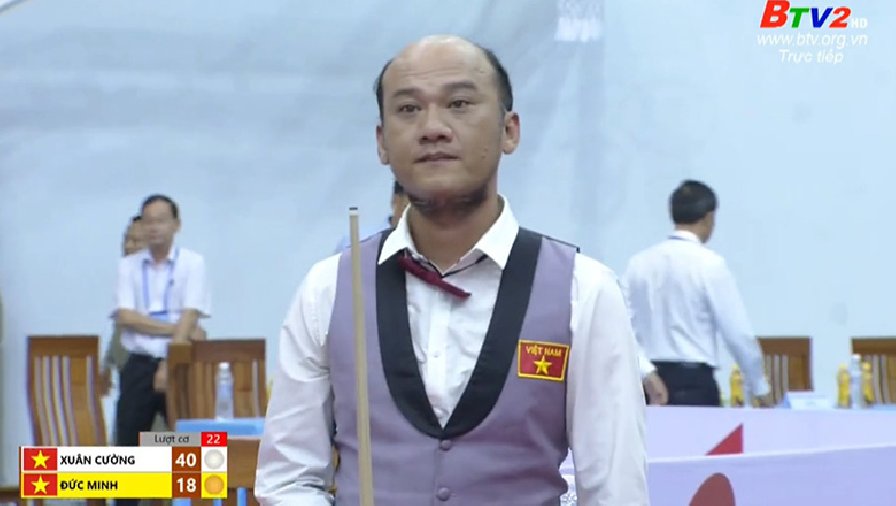 Mã Xuân Cường vô địch giải billiards carom 3 băng quốc tế Bình Dương 2022