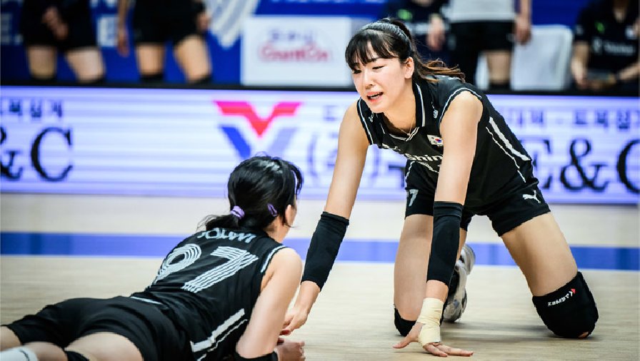 Tuyển bóng chuyền nữ Hàn Quốc phá kỷ lục buồn của Thái Lan dù có set thắng đầu tiên ở Vòng loại Olympic Paris