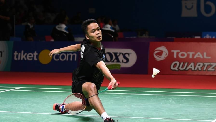 Kết quả vòng 1 giải cầu lông Indonesia Masters ngày 17/11: Tay vợt số 1 nước chủ nhà rời cuộc chơi