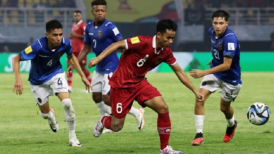 U17 Indonesia dừng bước ở vòng bảng World Cup 2023