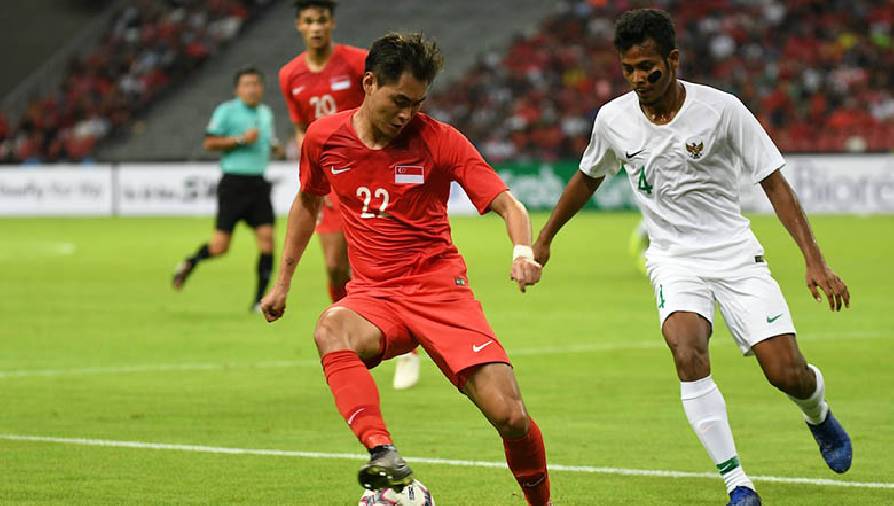 ĐT Indonesia chỉ thắng 1/8 trận tại SVĐ Quốc gia Singapore