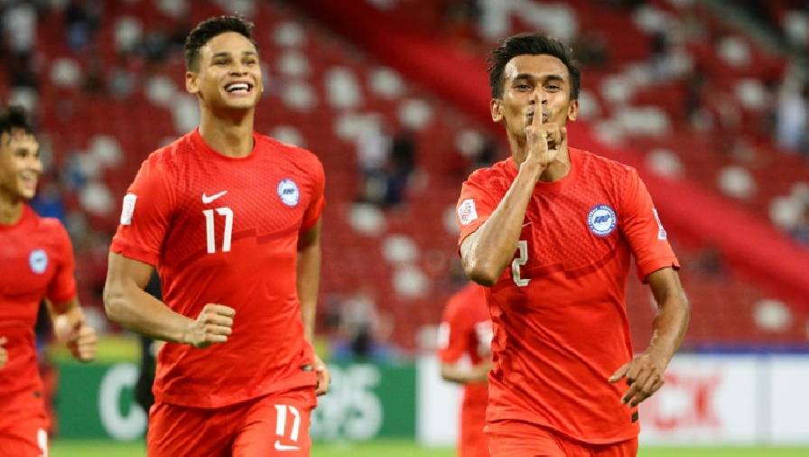 Singapore có nguy cơ mất hậu vệ trụ cột ở bán kết AFF Cup 2021