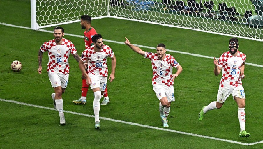 Kết quả bóng đá Croatia vs Morocco: Hiệp 1 từng bừng, khuất phục ngựa ô