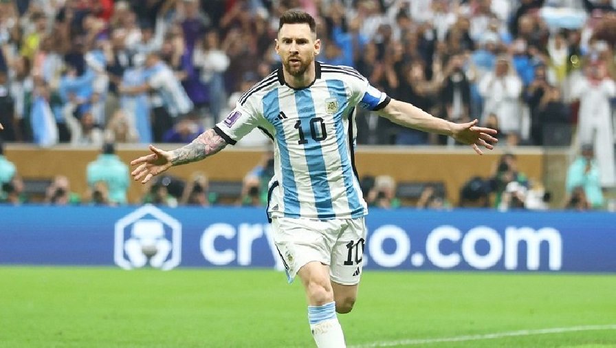 Messi mở tỷ số ở trận chung kết, đi vào lịch sử World Cup