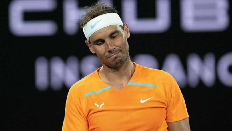 Nadal nghỉ 2 tháng vì chấn thương chân, lỡ hẹn giải Dubai với Djokovic