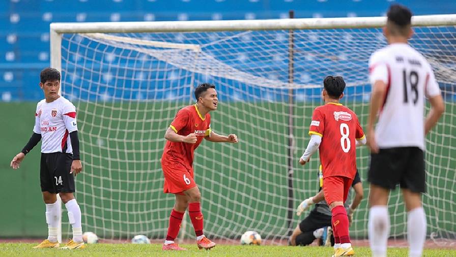Đội hình thi đấu trận Việt Nam vs Singapore, U23 Đông Nam Á: Dụng Quang Nho đá chính