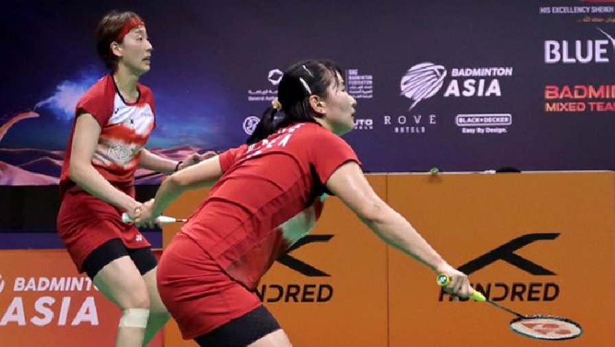 Kết quả cầu lông đồng đội nam nữ châu Á 2023 hôm nay, 19/2: Hàn Quốc vào chung kết