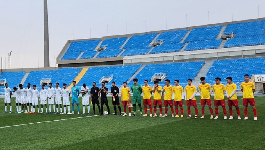 U20 Việt Nam thắng Saudi Arabia trong ngày Văn Khang, Quốc Việt lập công