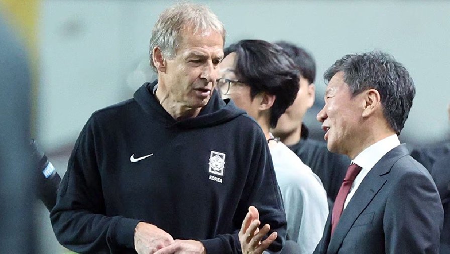 Chủ tịch LĐBĐ Hàn Quốc bị tố ‘một tay’ bổ nhiệm HLV Klinsmann, cảnh sát vào cuộc điều tra