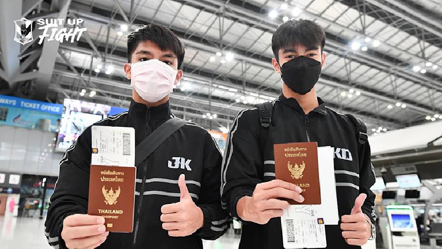 Hai cầu thủ trẻ Thái Lan sang Anh ‘thử chân’