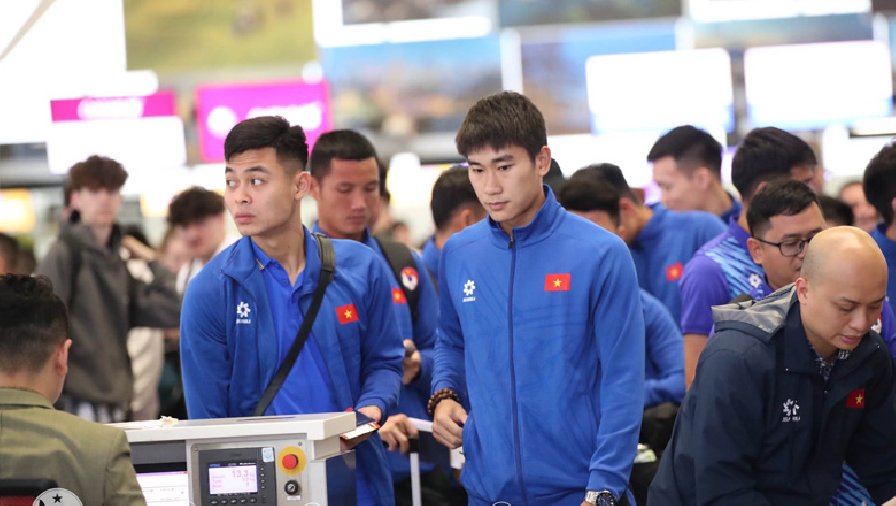 ĐT Việt Nam lên đường sang Indonesia đấu vòng loại World Cup 2026