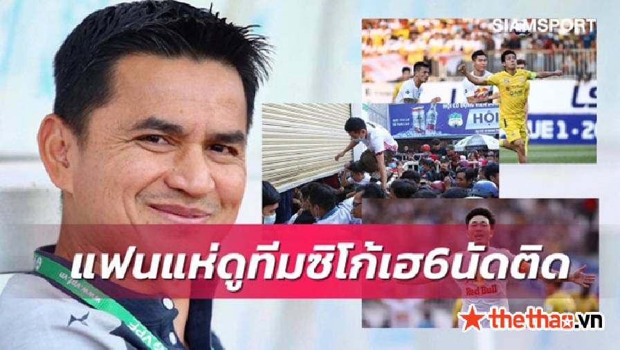 Báo Thái Lan: 'HAGL của Kiatisak bất khả chiến bại, đã sẵn sàng vô địch'