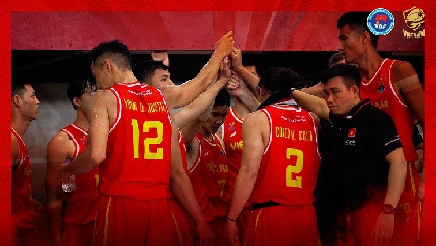 ĐT bóng rổ Việt Nam đè bẹp đại diện Philippines ở ABL Pre SEA Games 2022