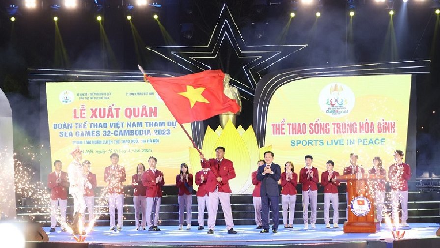 Đoàn Thể thao Việt Nam xuất quân tham dự SEA Games 32