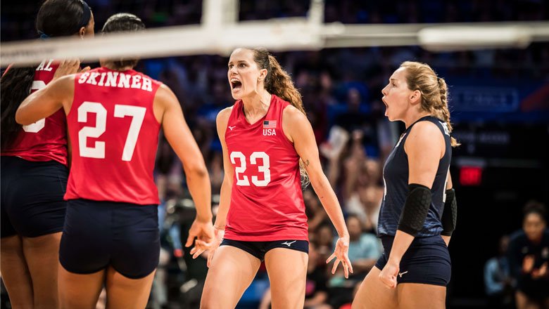 Danh sách tuyển bóng chuyền nữ Mỹ tham dự Volleyball Nations League 2024: Thử nghiệm nhân sự cho Olympic