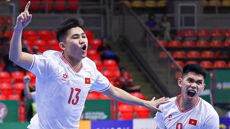 ĐT Việt Nam giành chiến thắng đầu tiên ở VCK futsal châu Á 2024