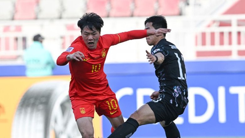 U23 Trung Quốc nhận thất bại thứ hai, 99% bị loại ở VCK châu Á 2024