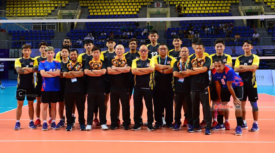 Đội bóng chuyền nam Malaysia chia tay SEA Games 31 bằng vị trí thứ 7