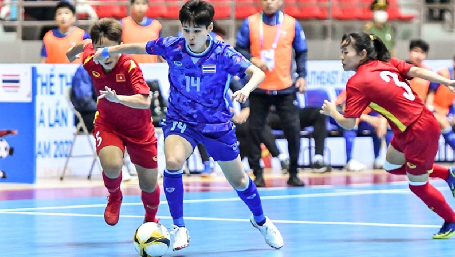 Kết quả Futsal nữ SEA Games 31: Việt Nam hụt HCV đáng tiếc