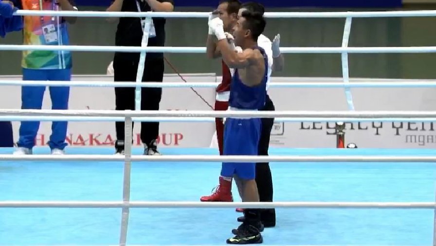 Trần Văn Thảo đánh bại võ sĩ Myanmar, gặp 'quái vật' Philippines ở chung kết SEA Games