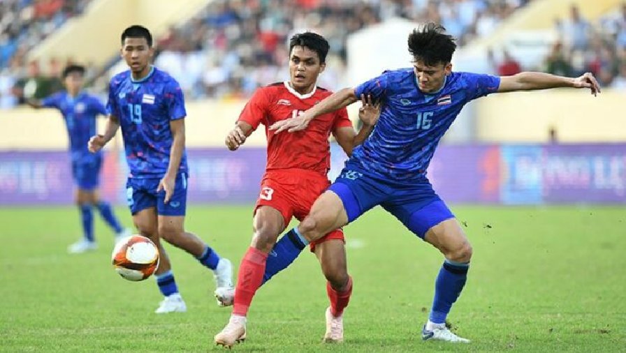U23 Thái Lan và Indonesia tạo nên cơn mưa thẻ đỏ tại bán kết SEA Games 31