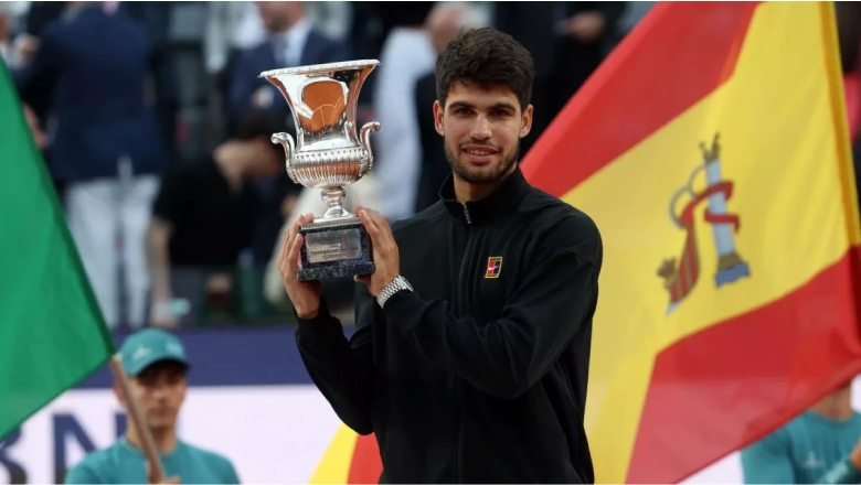 Thắng Sinner trận thứ tư liên tiếp, Alcaraz vô địch Rome Masters 2025