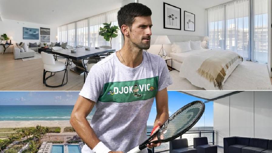 Djokovic rao bán căn hộ ven biển 6 triệu USD trước thềm Wimbledon
