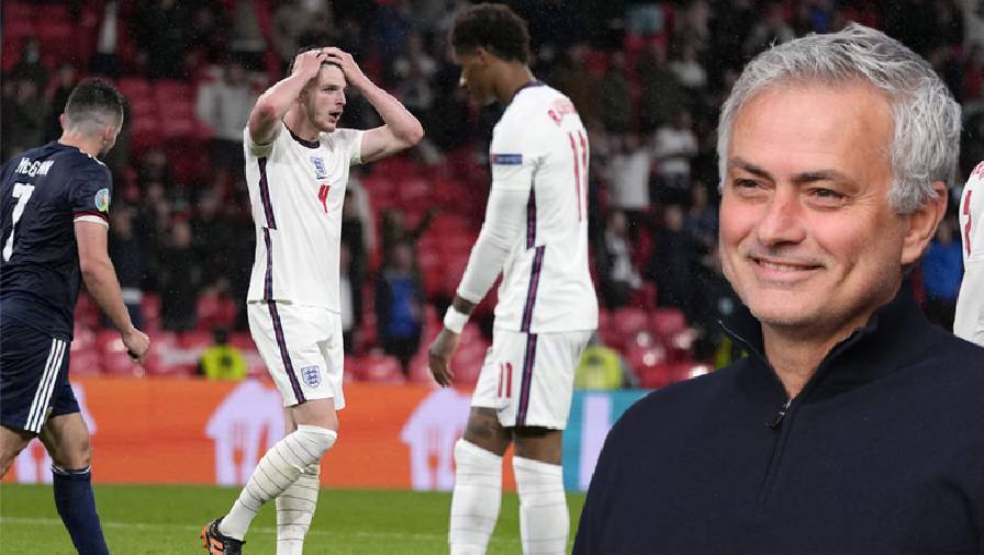 Mourinho: ĐT Anh không thắng vì… sợ thua