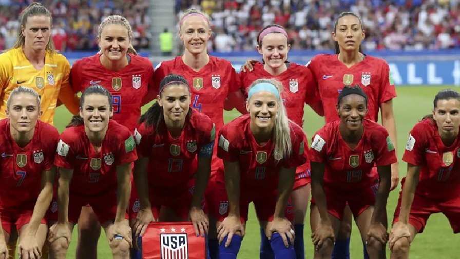 ĐT nữ Mỹ bất bại 15 trận trước các đối thủ châu Á ở World Cup