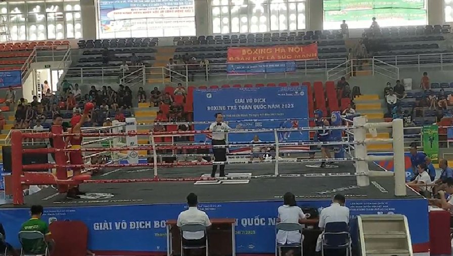 Hàng loạt võ sĩ Hà Nội xin bỏ cuộc khi gặp VĐV Quân Đội ở giải Boxing trẻ toàn quốc