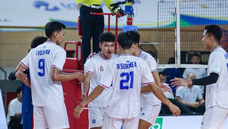 Bóng chuyền nam Campuchia khép lại 'cơn ác mộng' SEA V.League 2025 với 8 trận toàn thua