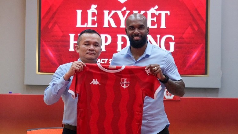 Hải Phòng đón Luiz Antonio, ngôi sao được ví là ‘của hiếm’ tại V.League