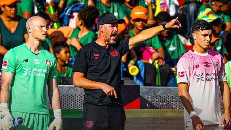 Ten Hag ra mắt thảm họa, Leverkusen thua sốc U20 Flamengo 1-5