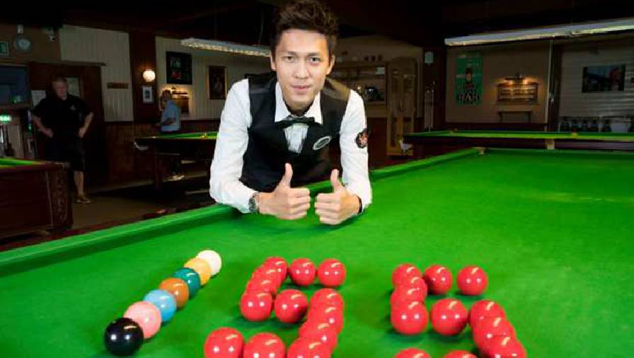 Cơ thủ Snooker Thái Lan phá vỡ giới hạn khi ghi 155/147 điểm tối đa