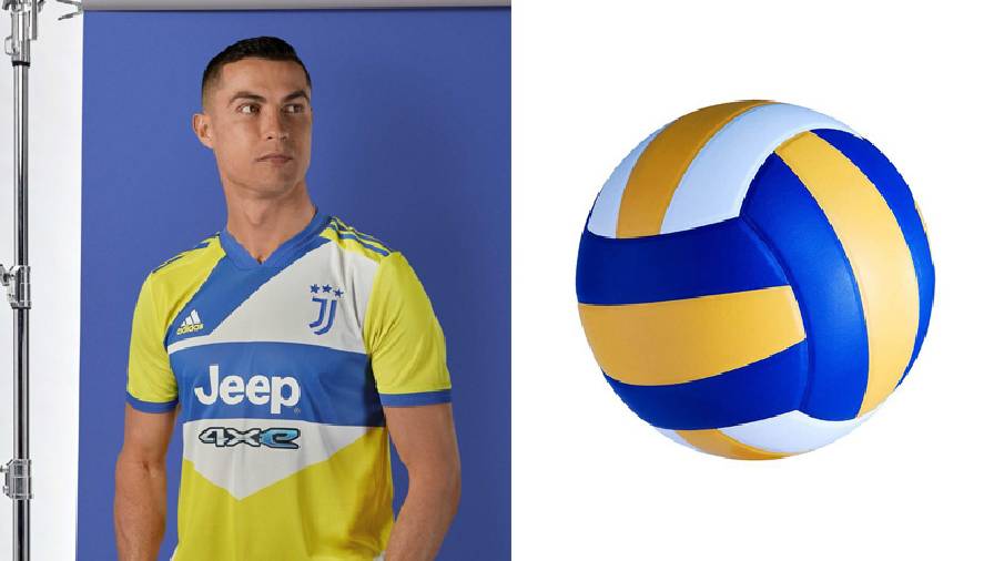 Juventus ra mắt áo đấu như quả bóng chuyền, Ronaldo làm mẫu cũng không cứu nổi