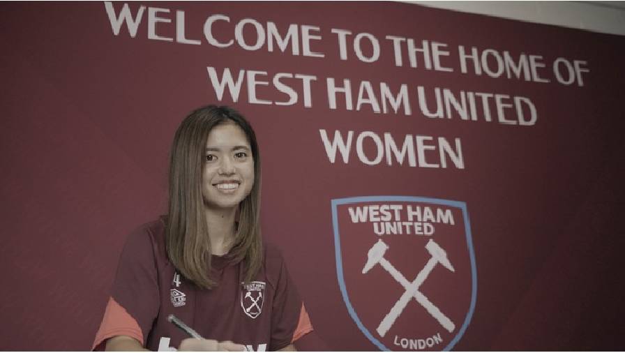 Tuyển thủ nữ Nhật Bản chia tay AC Milan, chuyển tới thi đấu cho West Ham